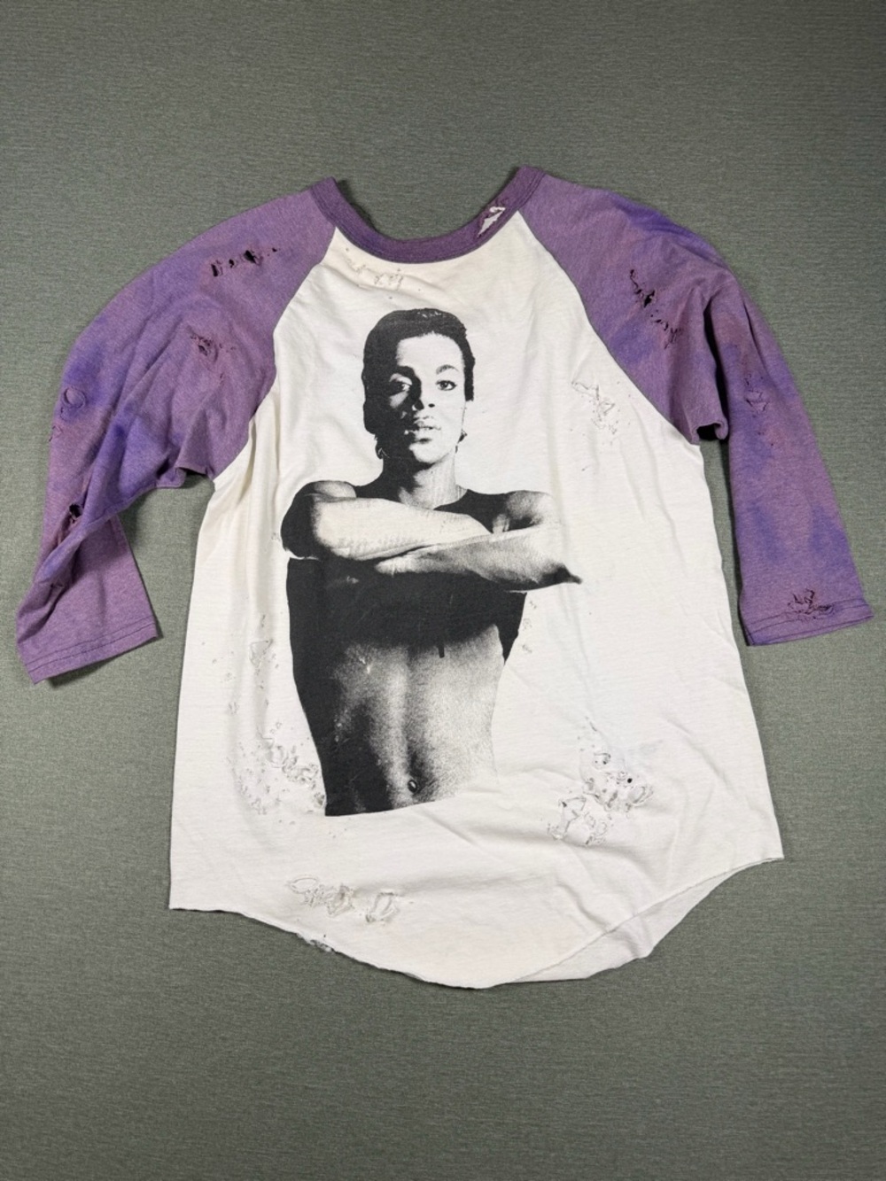 Vintage Prince Christian Benner Graphic Raglan Tee